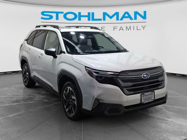 Crystal White Pearl 2025 Subaru Forester Limited Crossover AWD SUV / Crossover All-Wheel Drive Continuously Variable Transmission