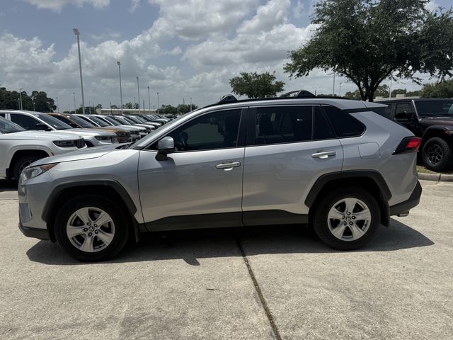 2021 Toyota RAV4 XLE Silver at DeMontrond Auto Country