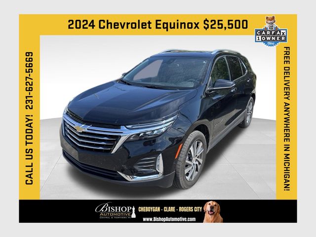 Mosaic Black Metallic 2024 Chevrolet Equinox SUV / Crossover Four-Wheel Drive 6-Speed Automatic Overdrive
