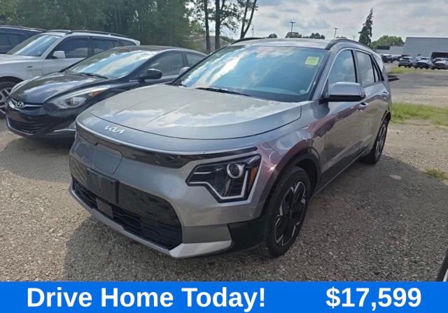 Steel Gray 2023 Kia Niro EV SUV / Crossover Front-Wheel Drive 1-Speed Automatic
