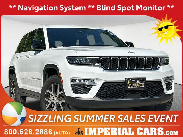 Bright White Clearcoat 2024 Jeep Grand Cherokee Limited 4WD SUV / Crossover Four-Wheel Drive 8-Speed Automatic