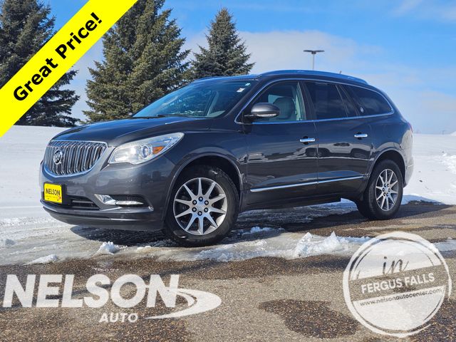 Cyber Gray Metallic 2014 Buick Enclave Leather FWD SUV / Crossover Front-Wheel Drive 6-Speed Automatic