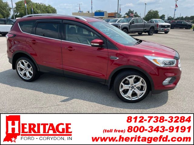 Ruby Red Metallic 2018 Ford Escape SUV / Crossover Front-Wheel Drive 6-Speed Automatic