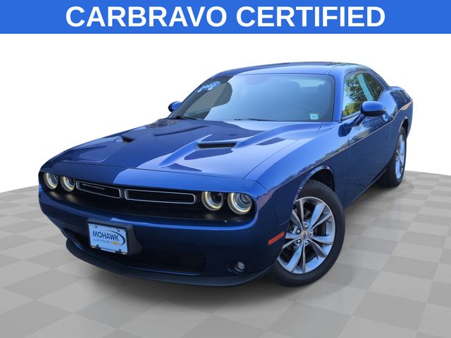 Indigo Blue 2020 Dodge Challenger Coupe All-Wheel Drive 8-Speed Automatic