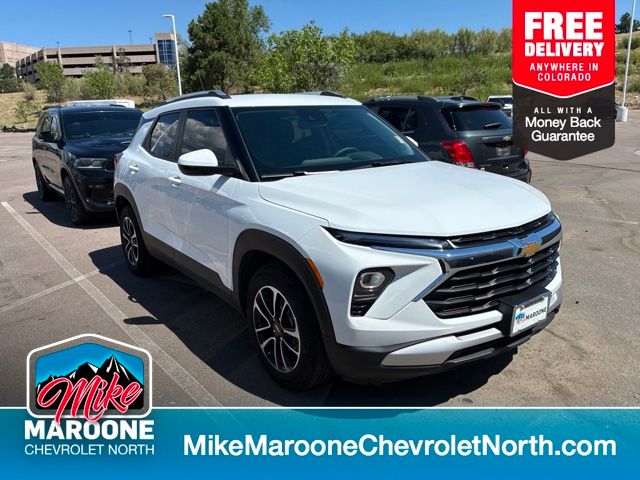Summit White 2025 Chevrolet Trailblazer SUV / Crossover Front-Wheel Drive Continuously Variable Transmission