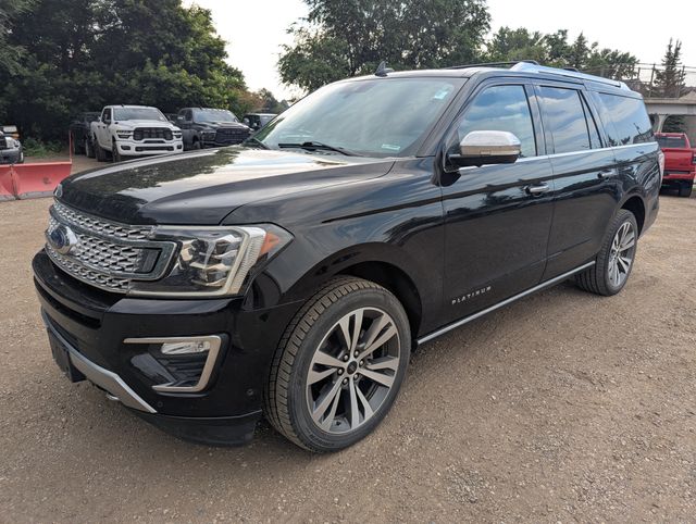 2021 Black Ford Expedition Max Platinum 4X4 SUV