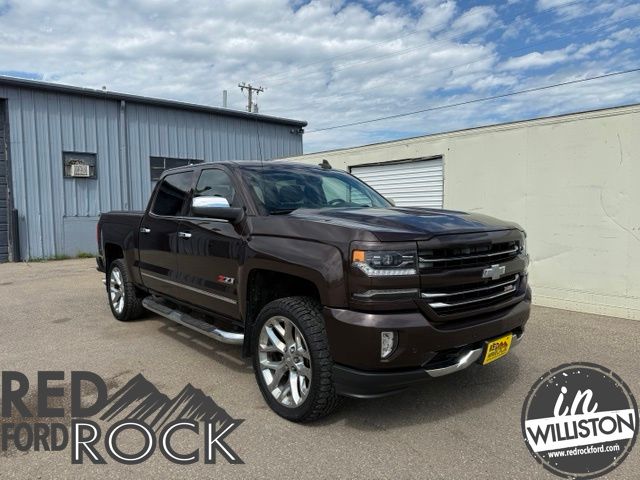 Autumn Bronze Metallic 2016 Chevrolet Silverado 1500 Pickup Truck Four-Wheel Drive 8-Speed Automatic Overdrive