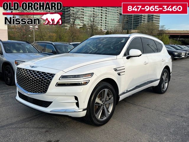 Alta White 2023 Genesis GV80 2.5T AWD SUV / Crossover All-Wheel Drive 8-Speed Automatic