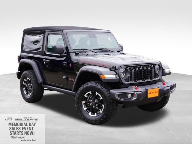 Black Clearcoat 2024 Jeep Wrangler Rubicon 2-Door 4WD SUV / Crossover Four-Wheel Drive 8-Speed Automatic