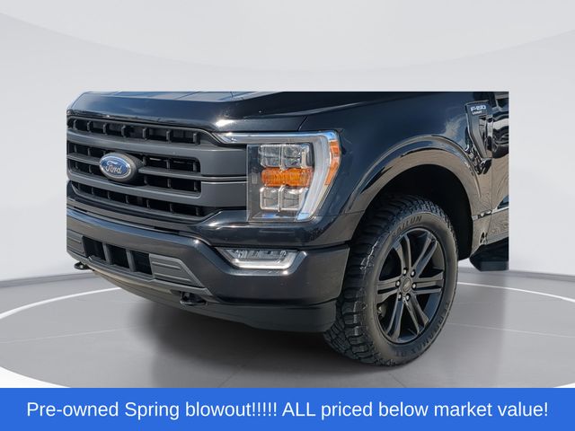 Used 2022 Agate Black Metallic Ford Lariat image 4