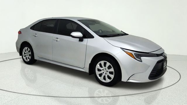 2025 Toyota Corolla Hybrid LE Silver at Classic Toyota Galveston