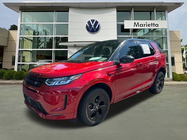 Red 2023 Land Rover Discovery Sport SUV / Crossover All-Wheel Drive 9-Speed Automatic