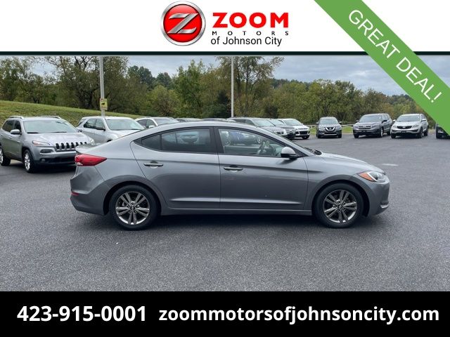 Machine Gray 2018 Hyundai Elantra Sedan Front-Wheel Drive 6-Speed Automatic