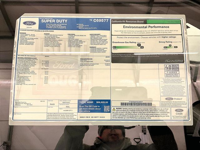 2026 Ford F-350SD XL White at Grove City Ford