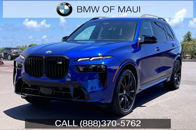 Blue Metallic 2024 BMW X7 SUV / Crossover All-Wheel Drive 8-Speed Automatic