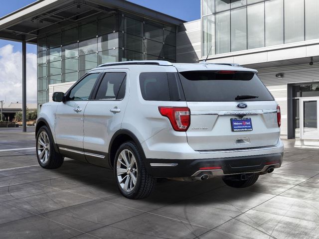 2018 Ingot Silver Ford Explorer Limited FWD SUV