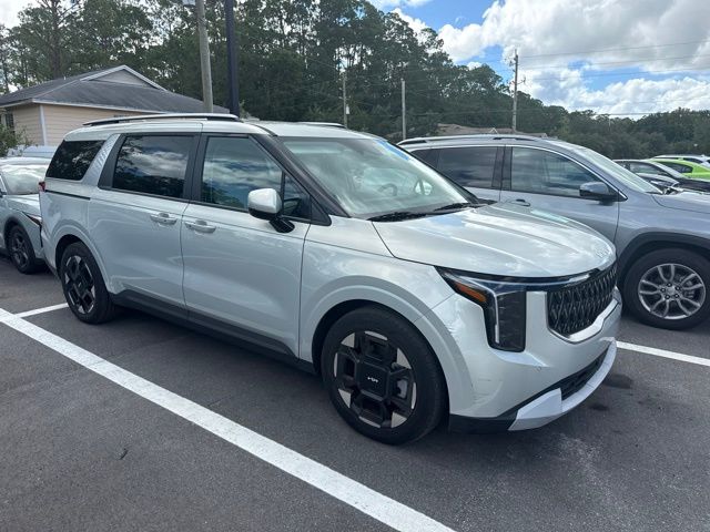 White (Ivory) 2025 Kia Carnival Minivan Front-Wheel Drive 8-Speed Automatic