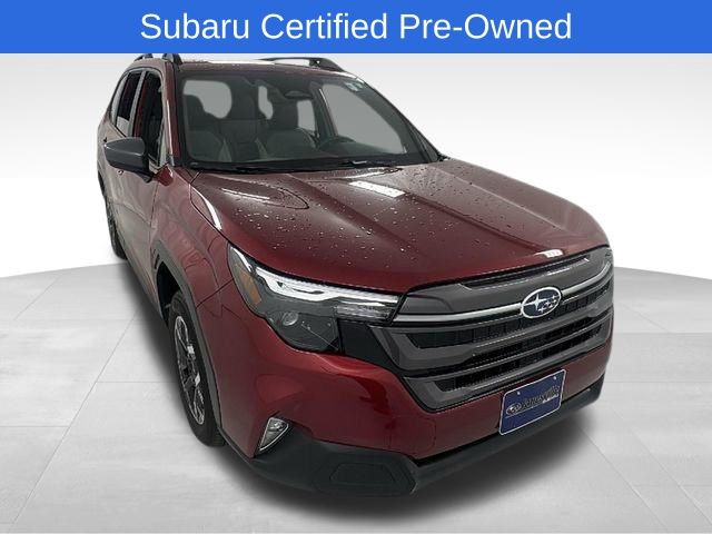 Crimson Red Pearl 2026 Subaru Forester Crossover AWD SUV / Crossover All-Wheel Drive Continuously Variable Transmission
