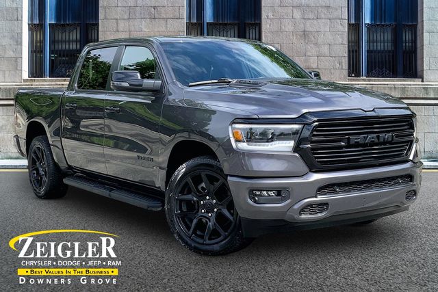 Gray (Granite Crystal Metallic Clearcoat) 2023 RAM 1500 Pickup Truck Four-Wheel Drive 8-Speed Automatic