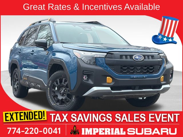 Geyser Blue 2026 Subaru Forester SUV / Crossover All-Wheel Drive Continuously Variable Transmission