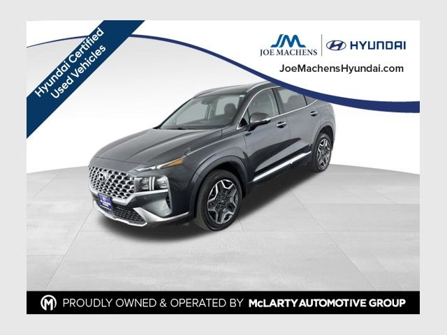 Portofino Gray 2023 Hyundai Santa Fe Hybrid SUV / Crossover All-Wheel Drive 6-Speed Automatic