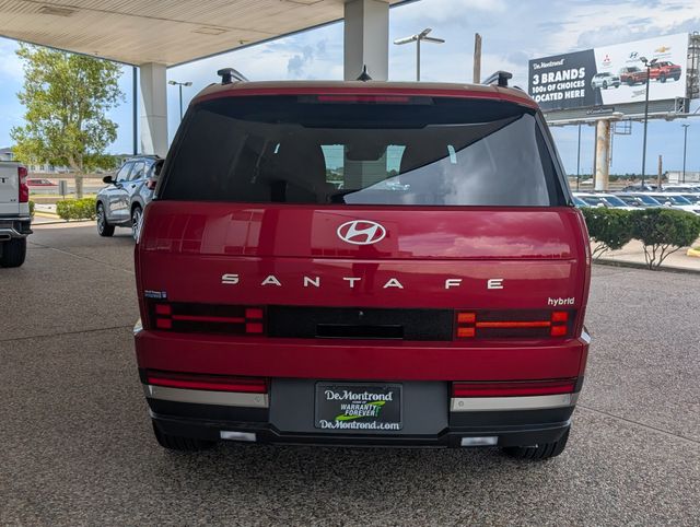 2026 Hyundai Santa Fe Hybrid Limited Red at DeMontrond Gulf Freeway
