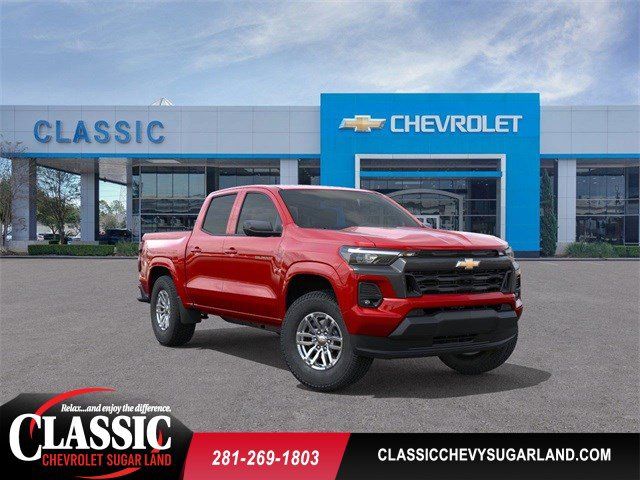 2026 Chevrolet Colorado LT Red at DeMontrond Gulf Freeway