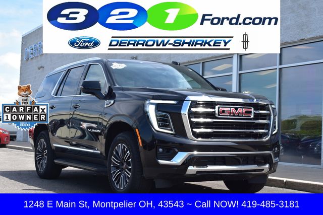 Onyx Black 2025 GMC Yukon Elevation 4WD SUV / Crossover Four-Wheel Drive Automatic