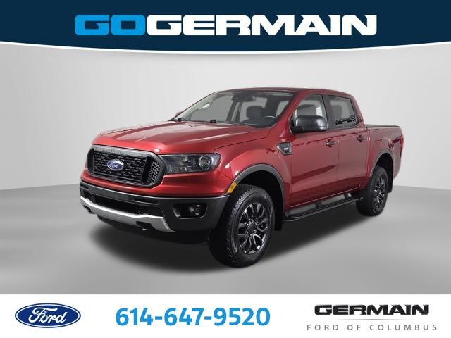 Rapid Red Metallic Tinted Clearcoat 2020 Ford Ranger Pickup Truck Four-Wheel Drive Automatic