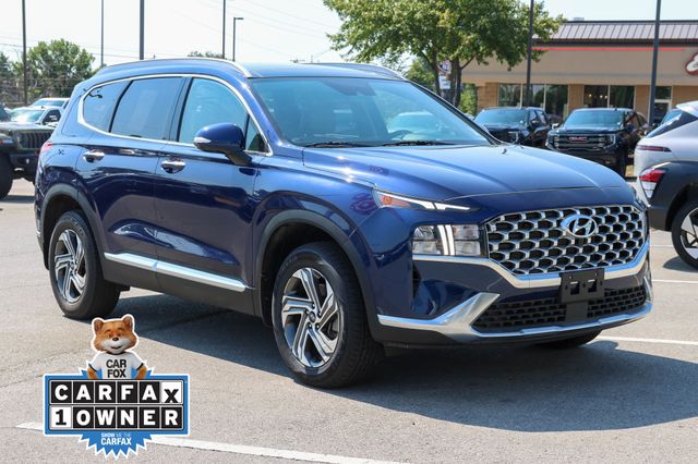 Stormy Blue 2023 Hyundai Santa Fe SUV / Crossover All-Wheel Drive 8-Speed Automatic