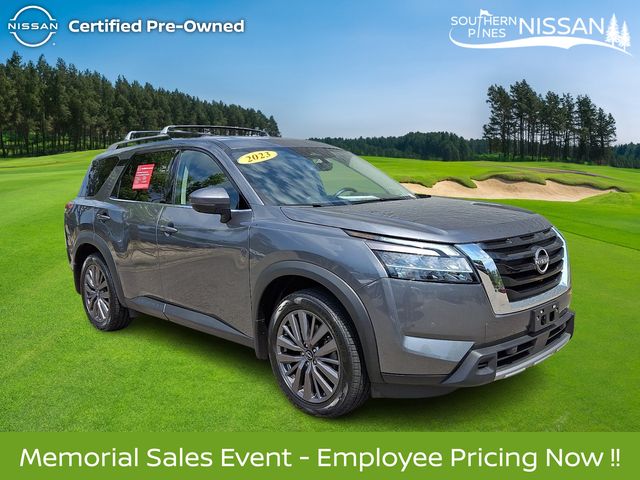 Gray (Gun Metallic) 2023 Nissan Pathfinder SL 4WD SUV / Crossover All-Wheel Drive 9-Speed Automatic