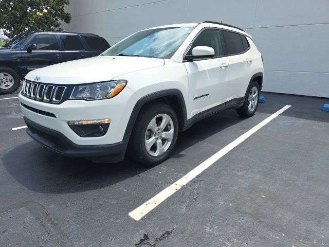 White Clearcoat 2021 Jeep Compass SUV / Crossover Front-Wheel Drive 6-Speed Automatic