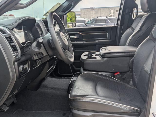 2025 Ram 3500 Laramie White at DeMontrond Auto Country