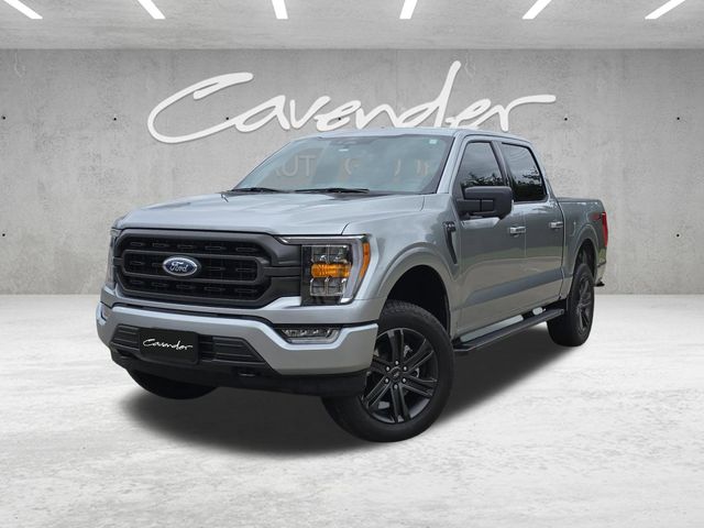 Silver Metallic 2022 Ford F-150 XLT SuperCrew 4WD Pickup Truck Four-Wheel Drive Automatic