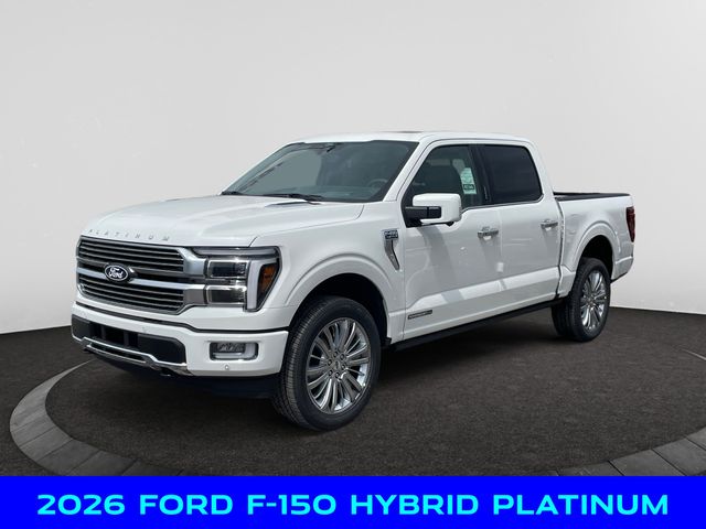 White Metallic 2026 Ford F-150 Pickup Truck Four-Wheel Drive Automatic