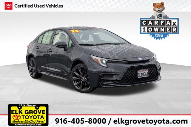 used 2024 Toyota Corolla Hybrid car, priced at $25,500