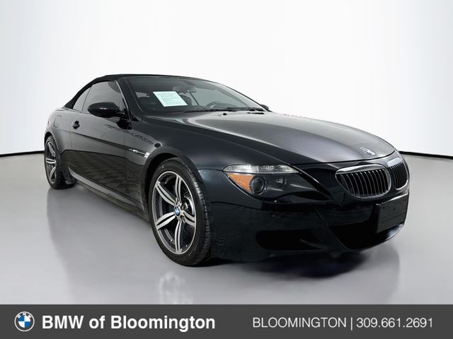 Black Sapphire Metallic 2007 BMW M6 Convertible Rear-Wheel Drive 7-Speed Manual