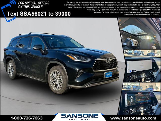 2026 Toyota Highlander Platinum AWD