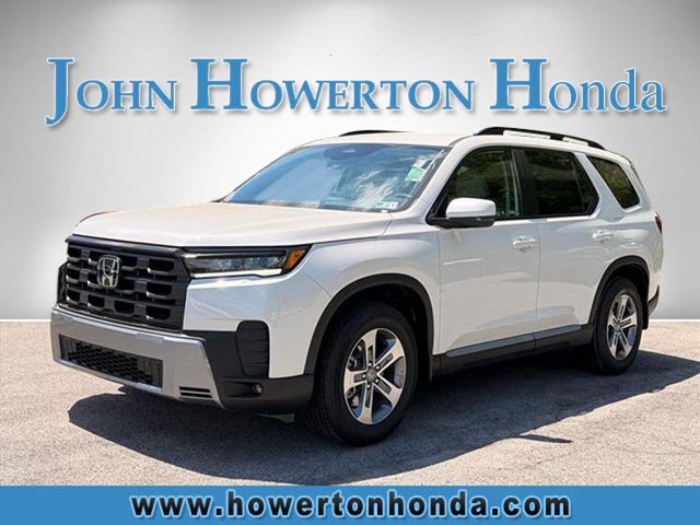 Platinum White 2026 Honda Pilot EX-L AWD SUV / Crossover All-Wheel Drive Automatic