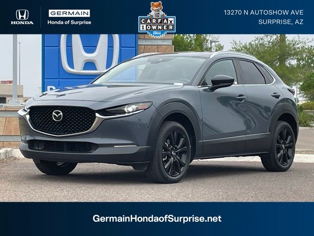 Polymetal Gray Metallic 2023 Mazda CX-30 2.5 S Carbon Edition AWD SUV / Crossover All-Wheel Drive 6-Speed Automatic