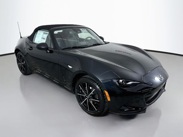 Jet Black Mica 2026 Mazda MX-5 Miata Convertible Rear-Wheel Drive 6-Speed Manual