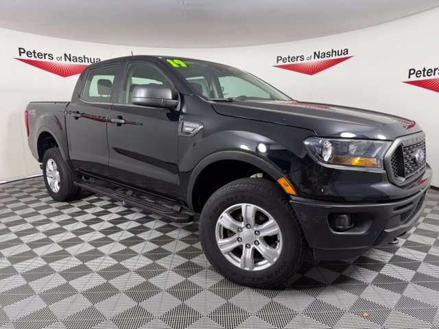 Shadow Black 2019 Ford Ranger Pickup Truck Four-Wheel Drive Automatic