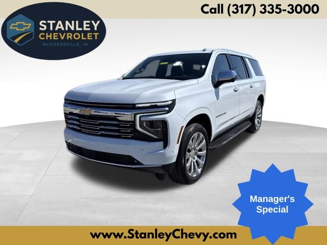 Polar White 2026 Chevrolet Suburban SUV / Crossover Four-Wheel Drive 
