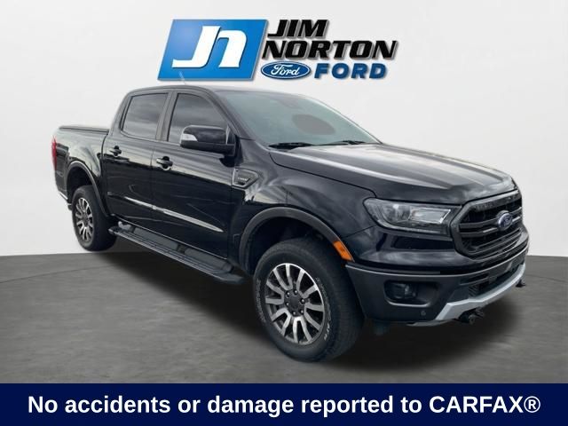 Shadow Black 2020 Ford Ranger Lariat SuperCrew 4WD Pickup Truck Four-Wheel Drive Automatic