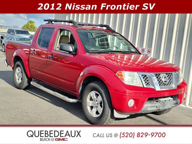 Red Brick 2012 Nissan Frontier Pickup Truck 4X2 5-Speed Automatic Overdrive