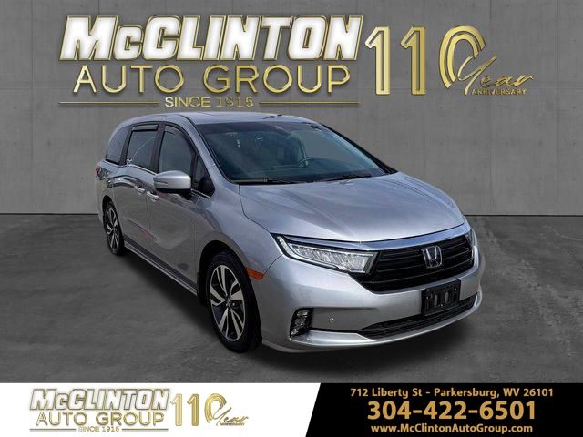 2024 Gray Honda Odyssey Touring Van