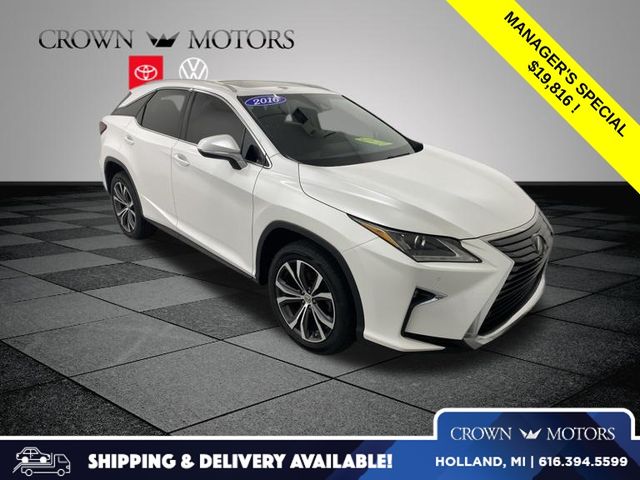 White Pearl 2016 Lexus RX SUV / Crossover Front-Wheel Drive 8-Speed Automatic