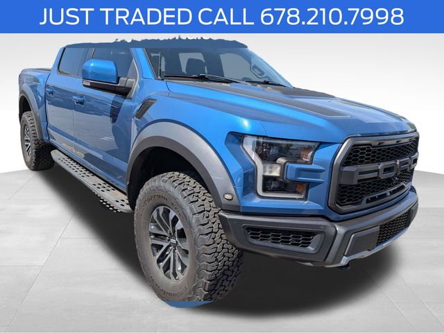 Ford Performance Blue Metallic 2020 Ford F-150 Raptor SuperCrew 4WD Pickup Truck Four-Wheel Drive Automatic