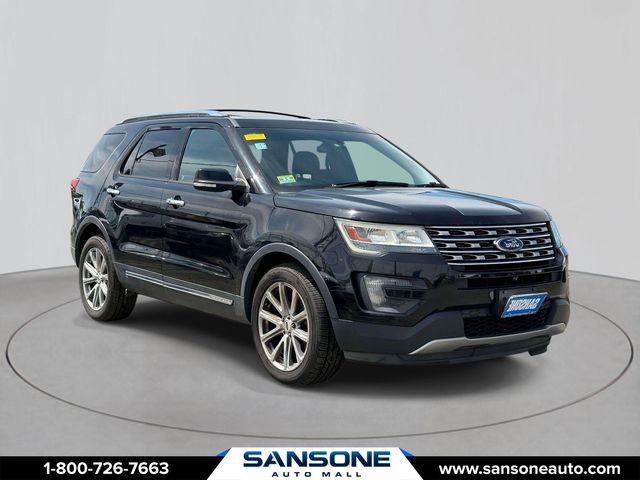 Black 2016 Ford Explorer Limited 4WD SUV / Crossover All-Wheel Drive 6-Speed Automatic
