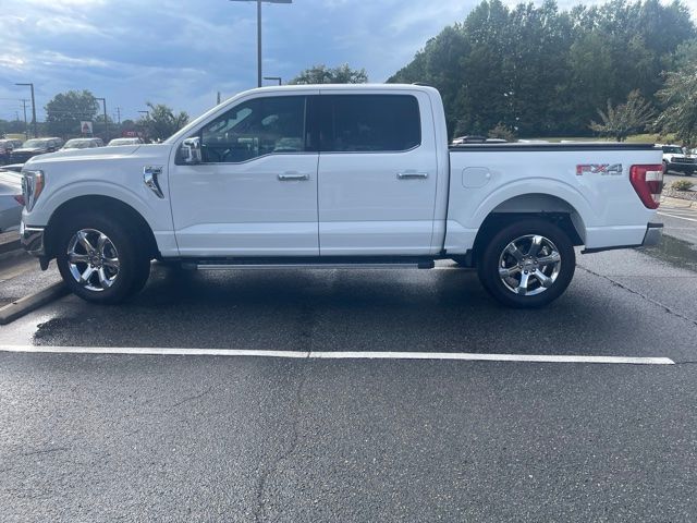 Used 2021 White Ford Lariat image 2
